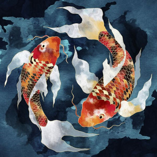 PHOTOWALL / Metallic Koi II (e338651)