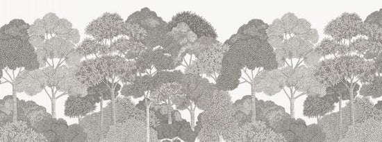 PHOTOWALL / Canopy - Grey (e84666)