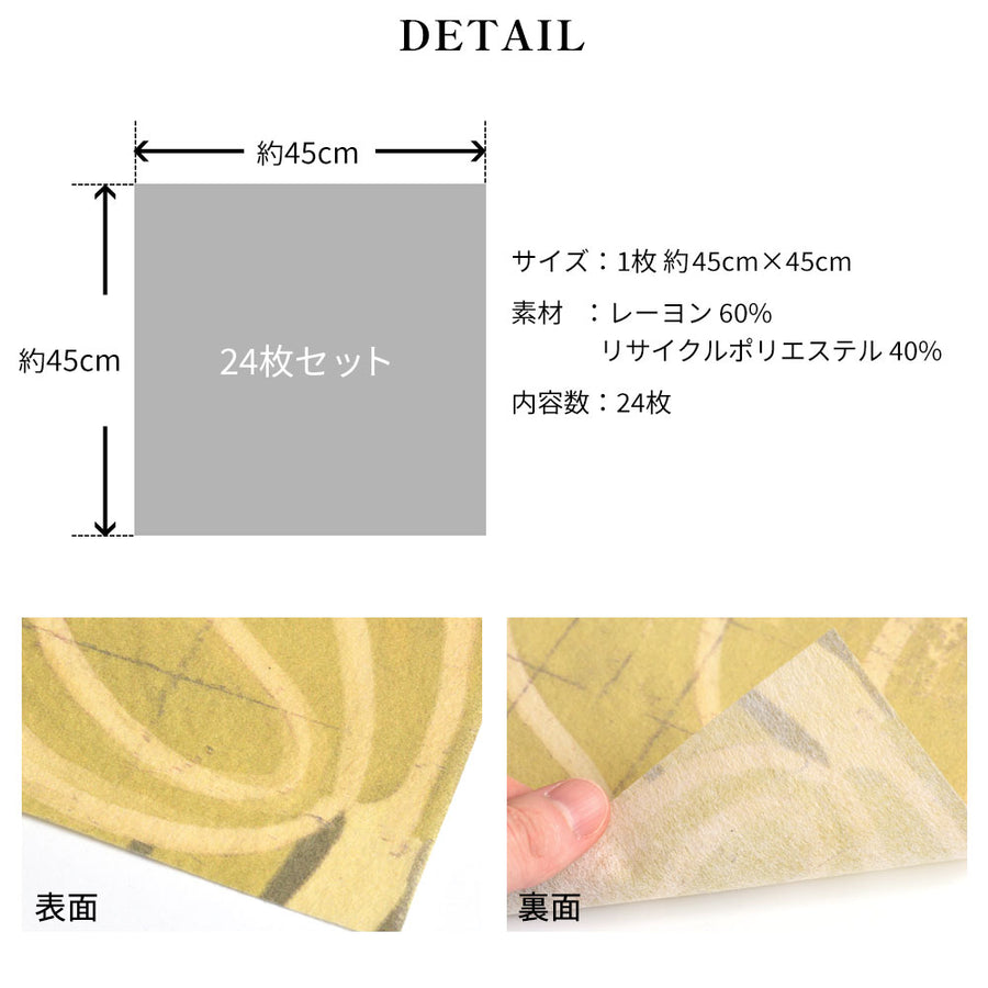 はがせる 壁紙 【Hattan Pattern】NLXL Paon Vert フルセット(24枚セット)