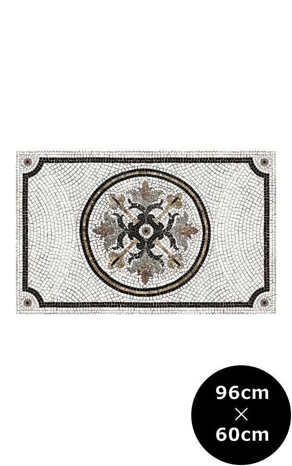 KOZIEL / Vinyl mosaic rug Erika / R035-96X60