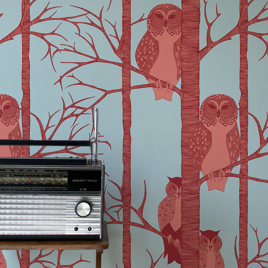 Camilla Meijer / The Owls berry red WP12-OW01-BR