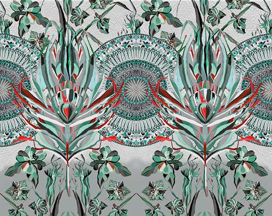 Wall&deco / Contemporary Wallpaper 2016 Maria Gomez Gonzales DARLINGTONIA WDDA1601