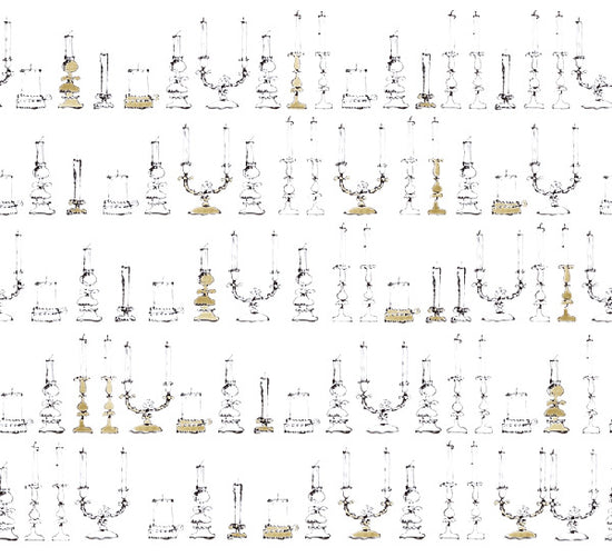 Wall&deco / Life 14 Drawing candles / WDDC1402