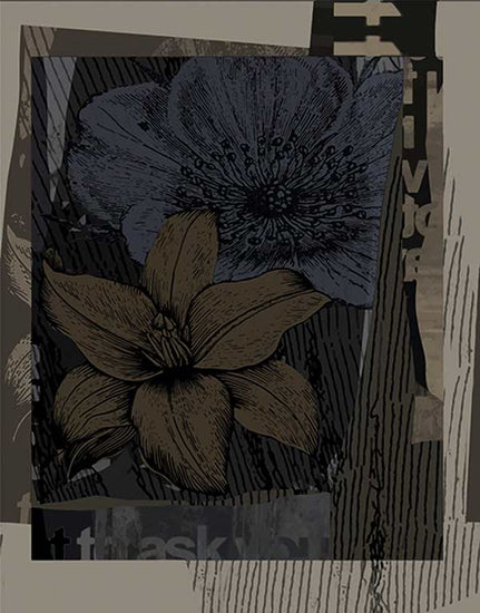 Wall&deco / Contemporary Wallpaper 2016 Draga Obradovic + Aurel K. Basedow ORCHIDALIA WDOR1601