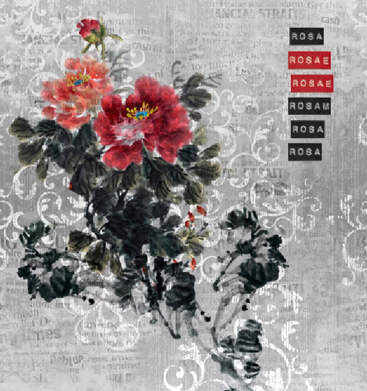 Wall&deco / Life 13 Rosa Rosae / WDRR1301