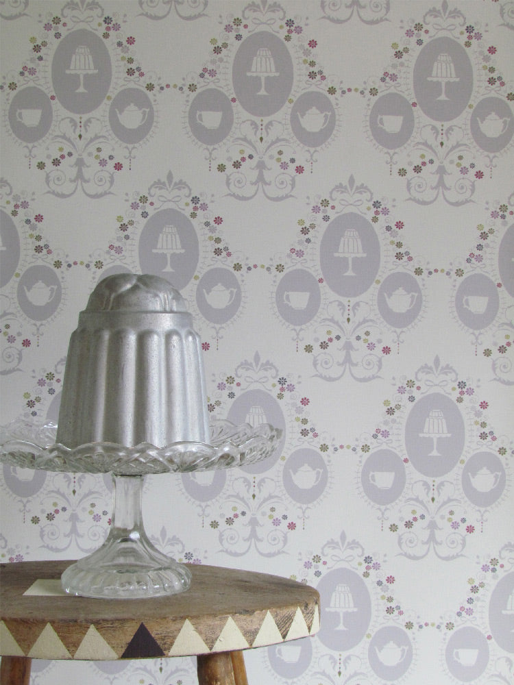 YSD LONDON / Afternoon Tea WP-AT-03 / Macaron | 輸入壁紙専門店 