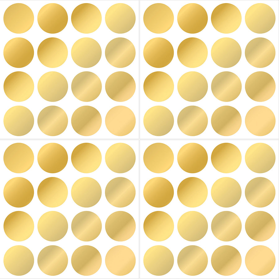 はがせるウォールステッカー WALL POPS! / Gold Foil Confetti Dots / WPD1642