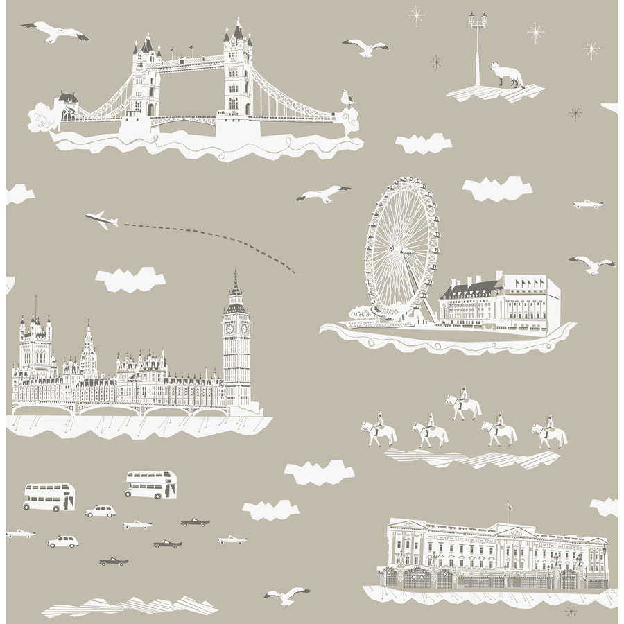 【A4サンプル】YSD LONDON / Wish You Were Here in London WP-WYWHL-03 / Evening Fog