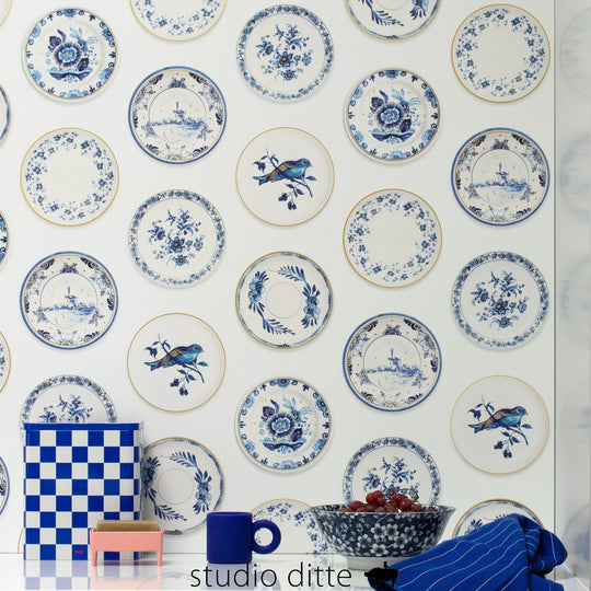 新作登場 studio ditte『Porcelain wallpaper』