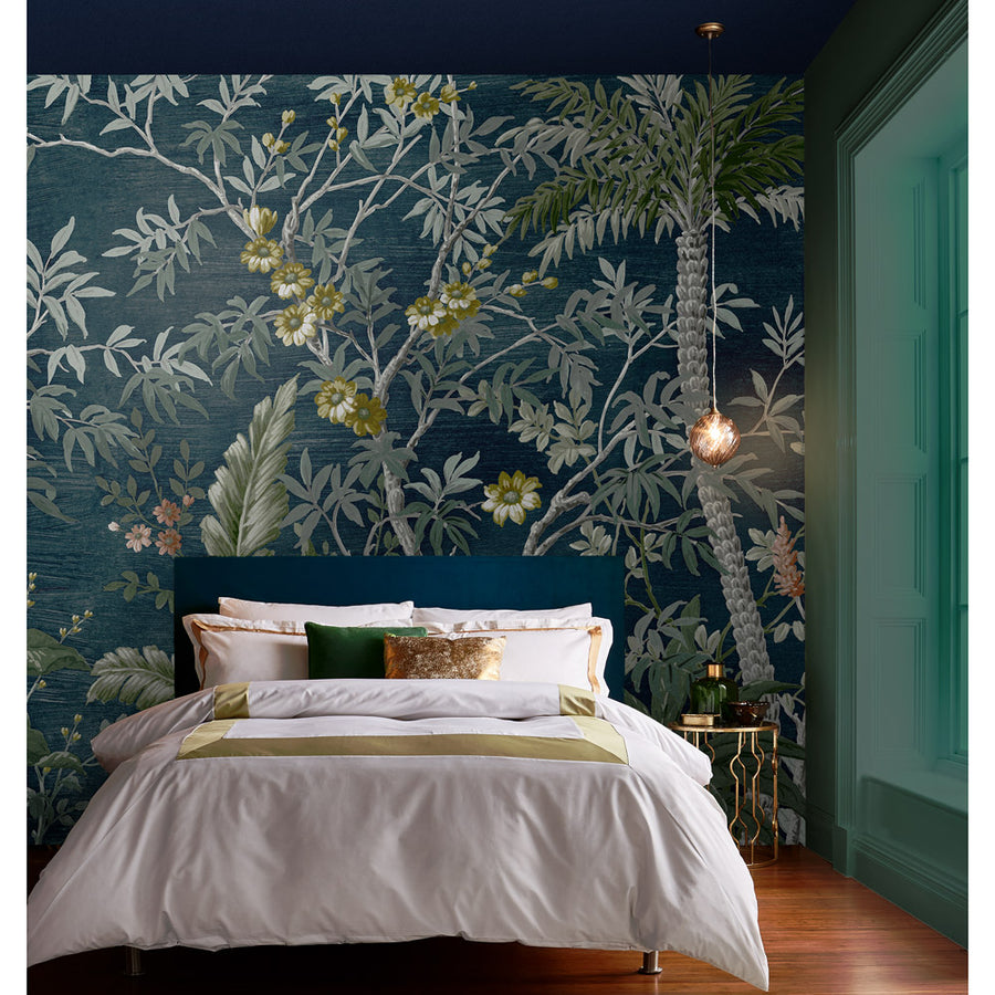 輸入壁紙 Graham & Brown / THE BESPOKE COLLECTION / VINTAGE TROPICAL Night 112441