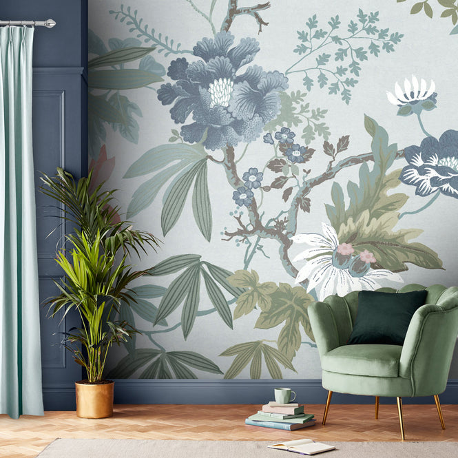 輸入壁紙 Graham & Brown / THE BESPOKE COLLECTION / KIMONO Morning 120268