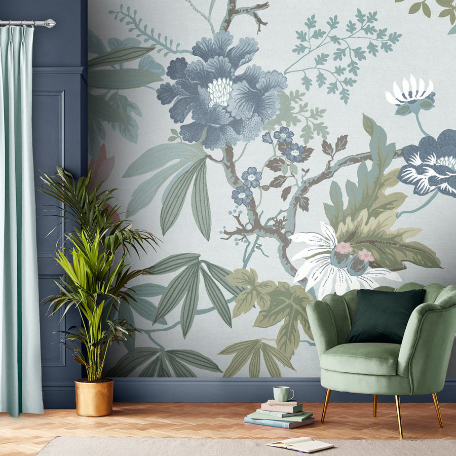 輸入壁紙 Graham & Brown / THE BESPOKE COLLECTION / KIMONO Morning 120268