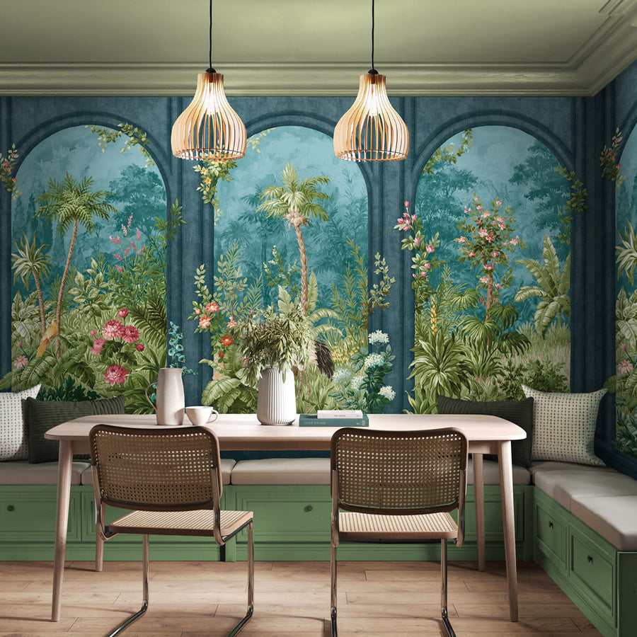 輸入壁紙 Graham & Brown / THE BESPOKE COLLECTION / ANGKOR JUNGLE Night 121955