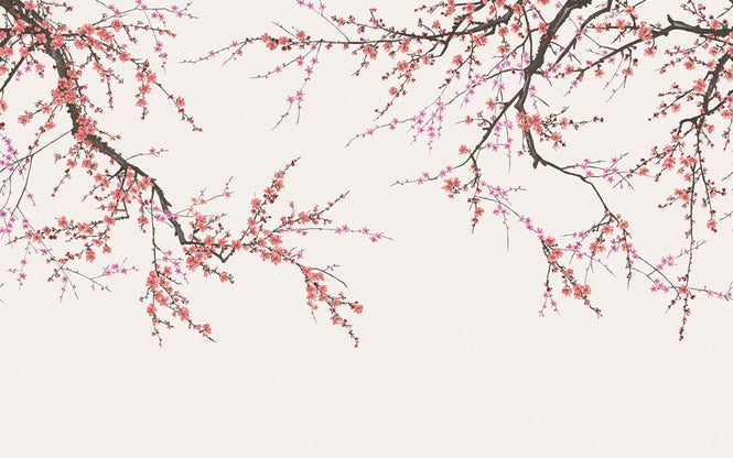 輸入壁紙 Graham & Brown / THE BESPOKE COLLECTION / SAKURA Soft Pink 122025(122015)