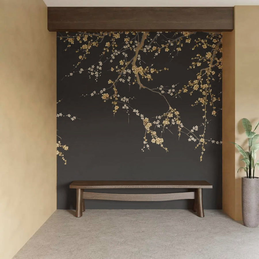 輸入壁紙 Graham & Brown / THE BESPOKE COLLECTION / SAKURA Night 122017