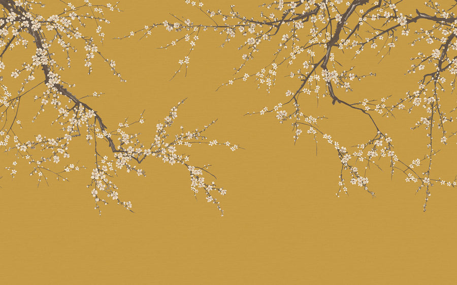 輸入壁紙 Graham & Brown / THE BESPOKE COLLECTION / SAKURA Turmeric 122022