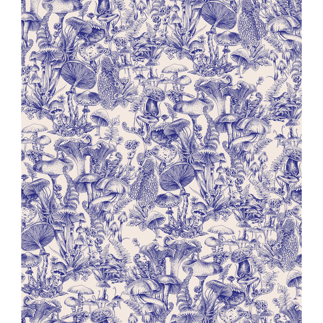 Cole&Son / Stella McCartney × Cole & Son / Fungi Forest Navy 122/1002