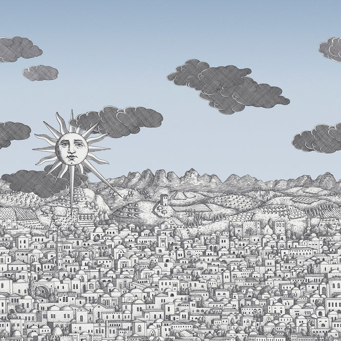 Cole&son / Fornasetti Senza Tempo II / Vista Mediterranea 123/3014【2パネル1セット】