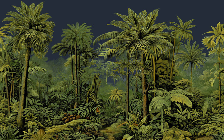 輸入壁紙 Graham & Brown / THE BESPOKE COLLECTION / BENMORE RIDGE Midnight 128598