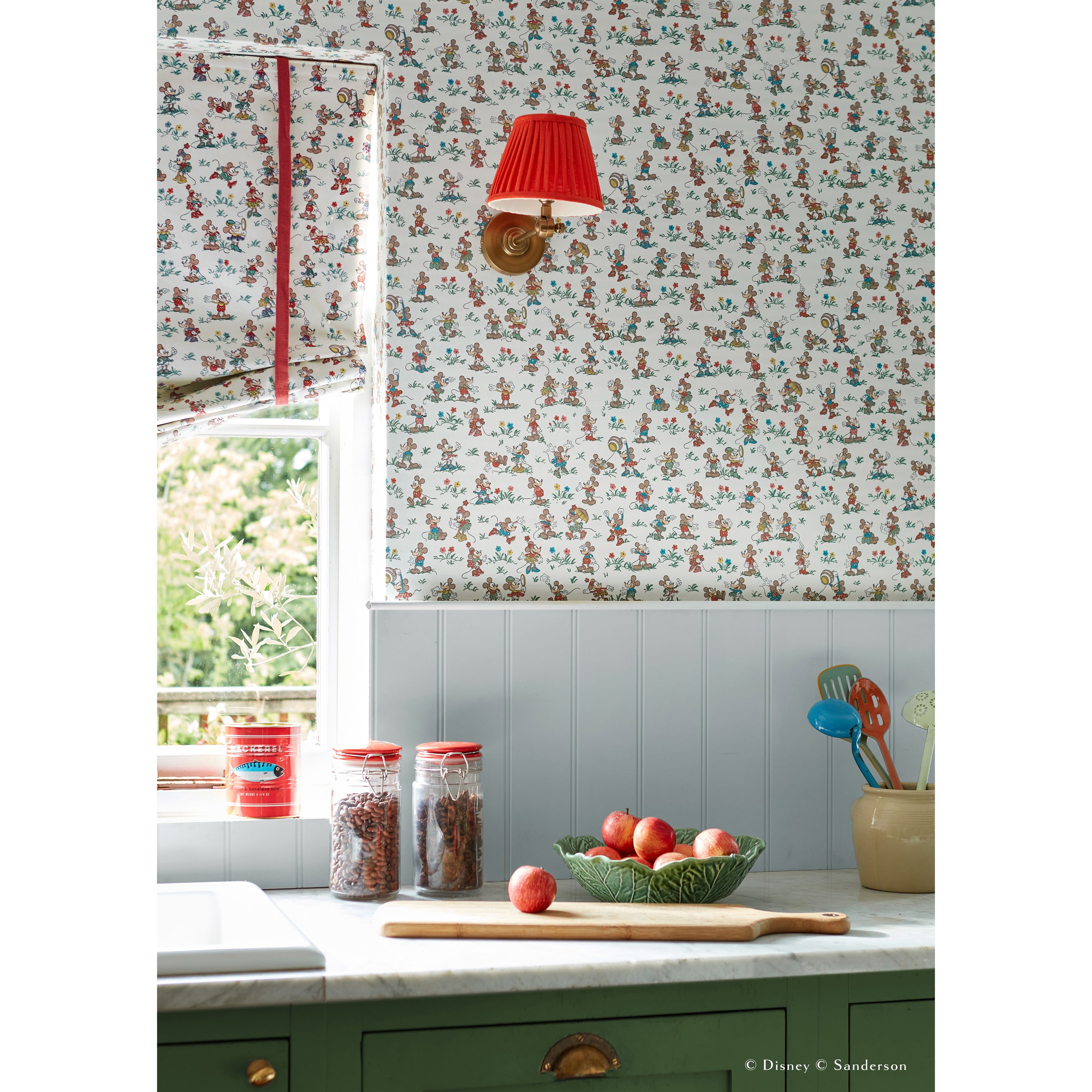 Sanderson / Disney Home X Sanderson Wallpapers / MICKEY & MINNIE