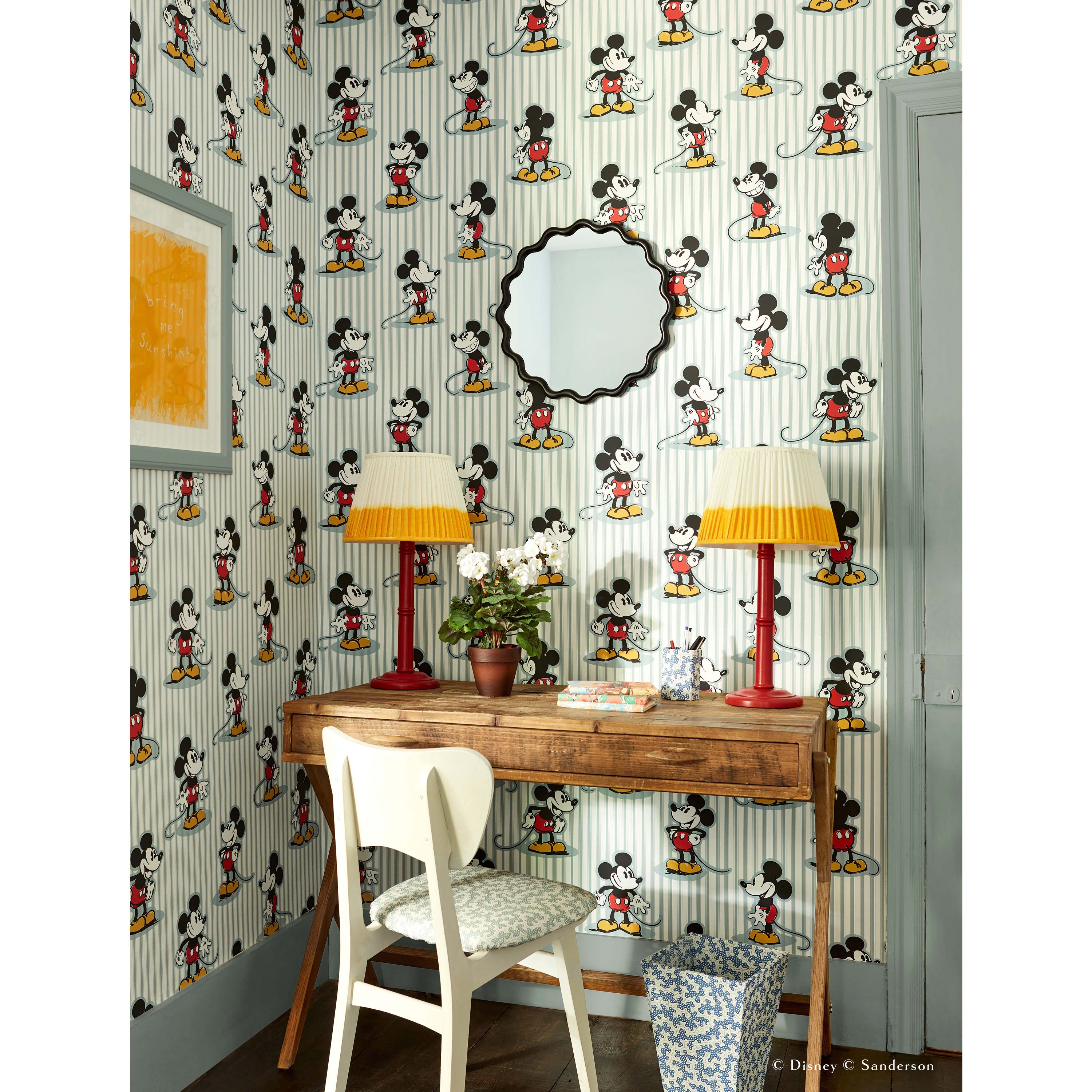 Sanderson / Disney Home X Sanderson Wallpapers / MICKEY STRIPE