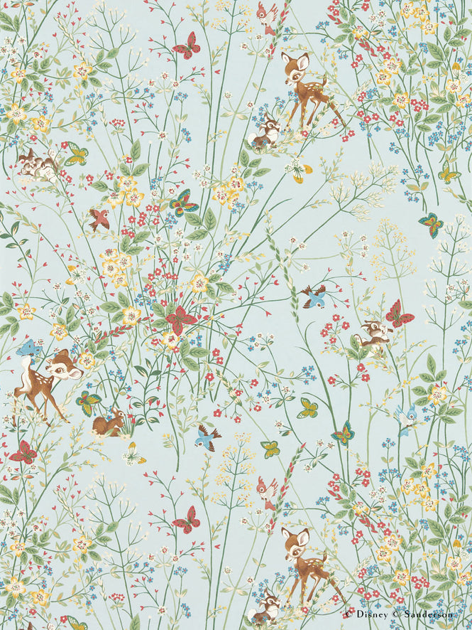 Sanderson / Disney Home X Sanderson Wallpapers / BAMBI / Sea Salt 217278