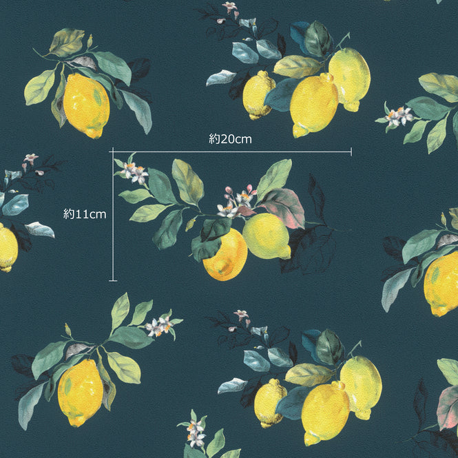 【切売m単位】Emil & Hugo / LEMON 288437 (PETITE FLEUR 5)