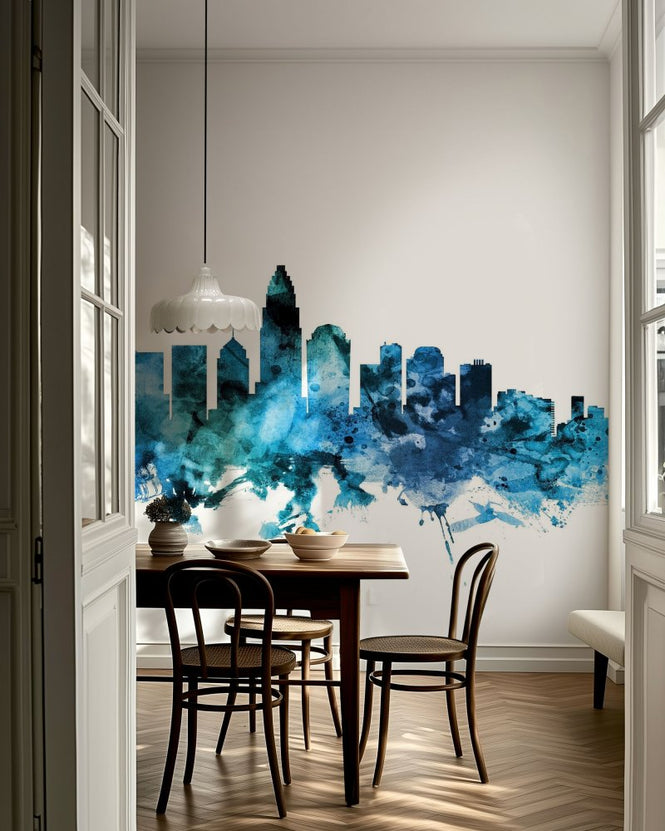 PHOTOWALL / Charlotte North Carolina Skyline (e311674)