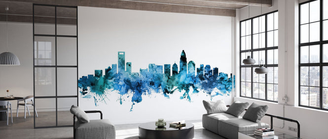 PHOTOWALL / Charlotte North Carolina Skyline (e311674)