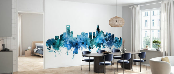 PHOTOWALL / Charlotte North Carolina Skyline (e311674)