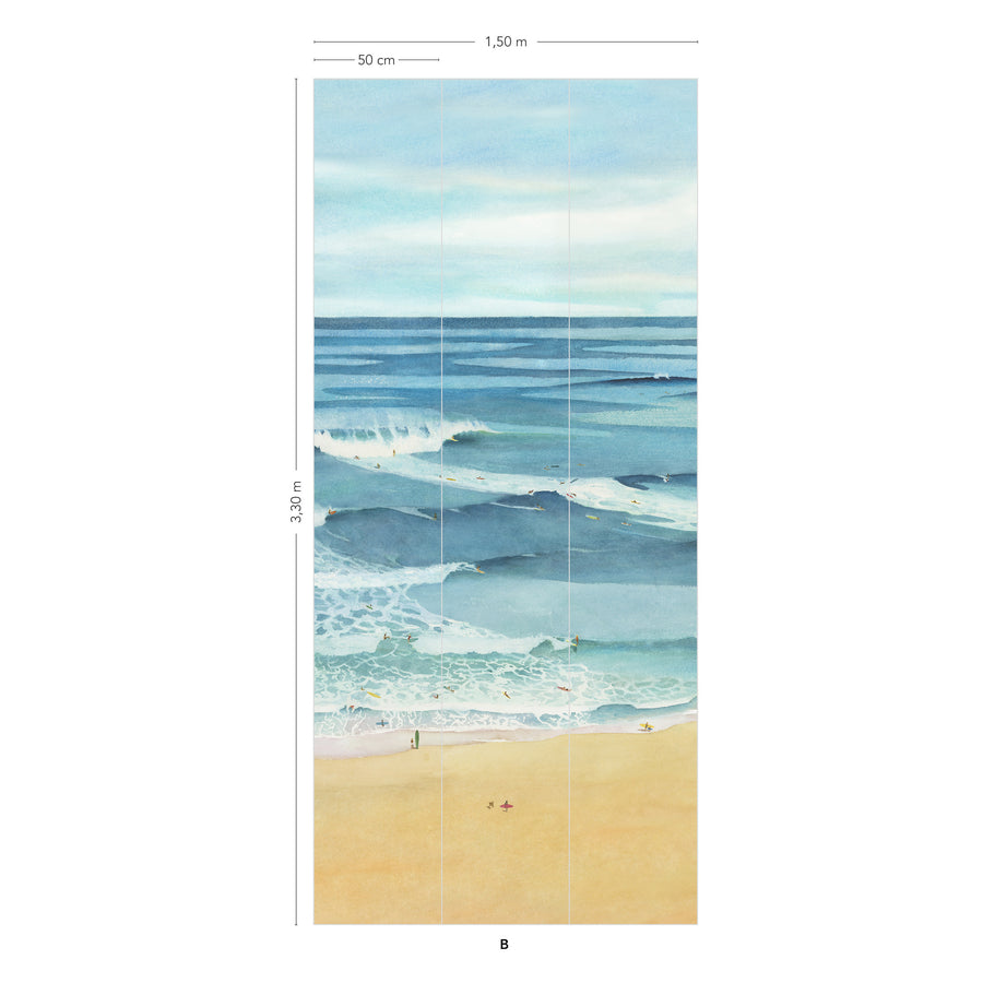 Isidore Leroy / Panoramiques 2021 / SURF Landes B 6245308【Bセット(3パネル)】