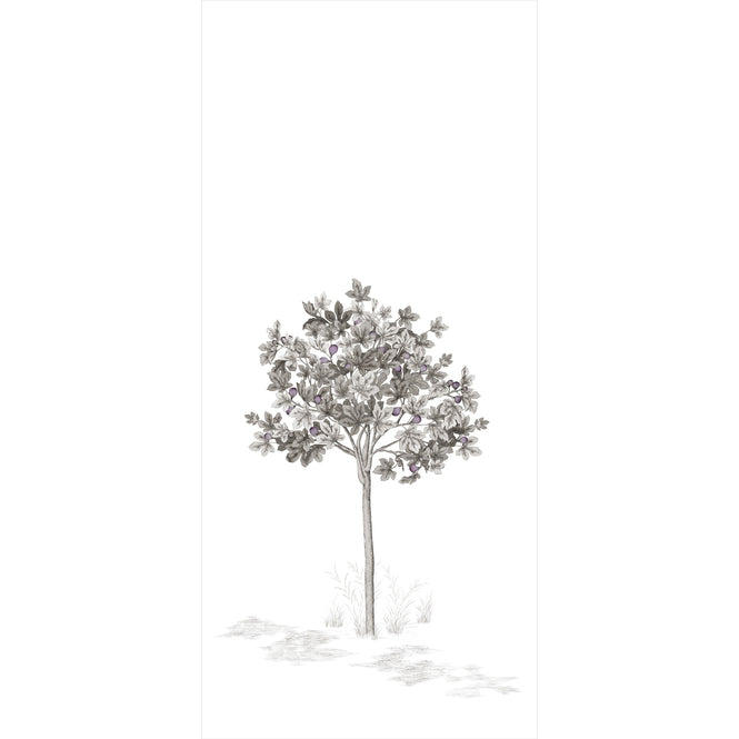 Isidore Leroy / ARBUSTES Gris Figuier 6248311【3パネル1セット】