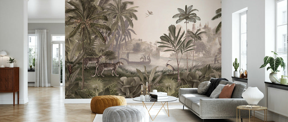 PHOTOWALL / Leopard Landscape (e320797) | 輸入壁紙専門店 WALPA