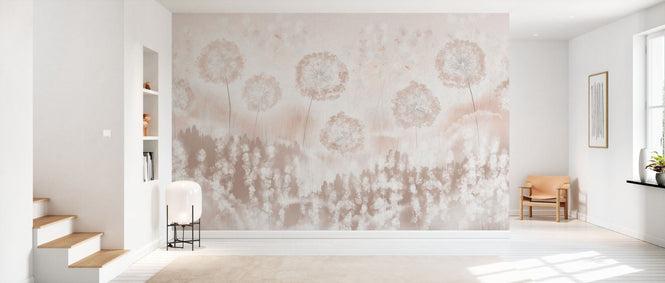 PHOTOWALL / Dandelion World - Sepia (e320882)