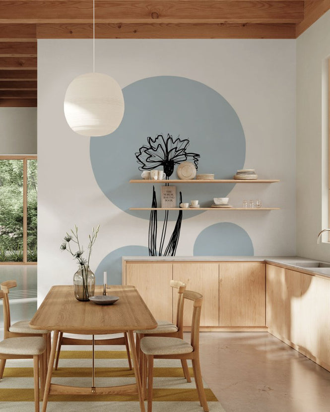 PHOTOWALL / Delicate Botanicals - Cornflower (e322877)