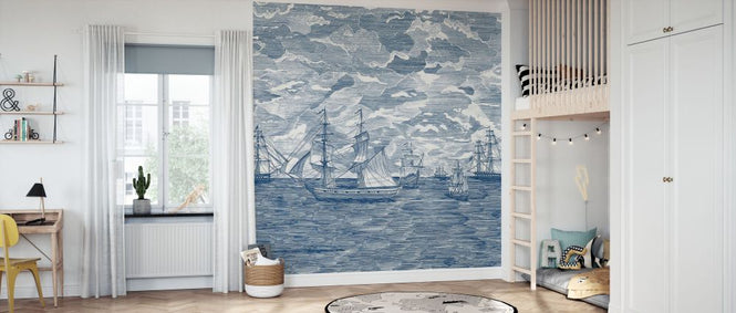 PHOTOWALL / Sail Away - Cobalt Stars (e325460)