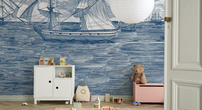 PHOTOWALL / Sail Away - Cobalt Stars (e325460)