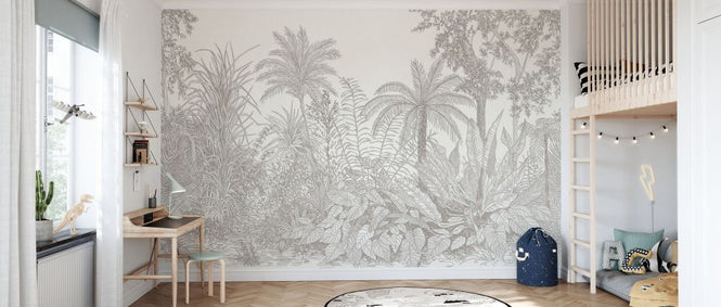PHOTOWALL / Tropica - Greige (e325470)