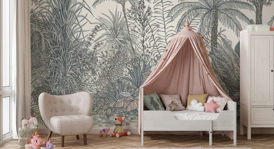 PHOTOWALL / Tropica - Pastel (e325472)