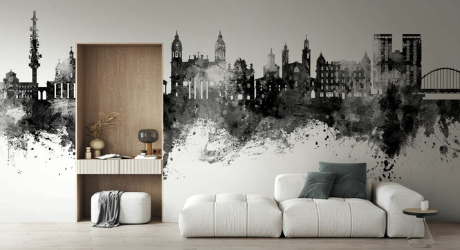 PHOTOWALL / Pamplona Spain Skyline (e332703)