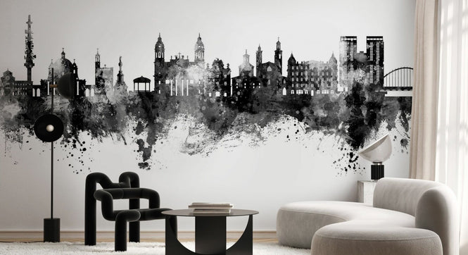 PHOTOWALL / Pamplona Spain Skyline (e332703)