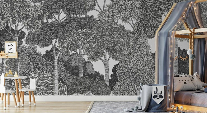 PHOTOWALL / Canopy - Black White (e84661)