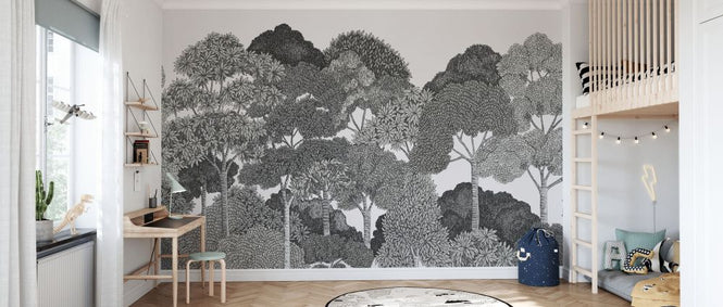 PHOTOWALL / Canopy - Black White (e84661)