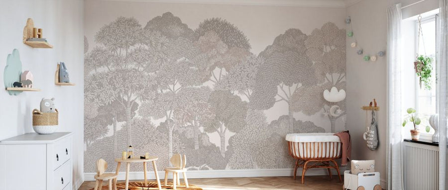 PHOTOWALL / Canopy - Blush (e84662)