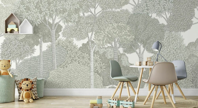 PHOTOWALL / Canopy - Light Green (e84667)
