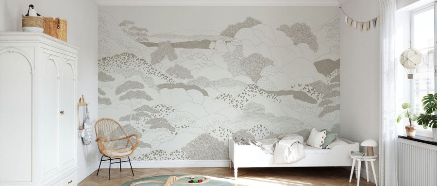 PHOTOWALL / Highlands - Beige (e84671)