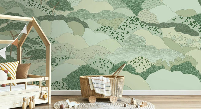 PHOTOWALL / Highlands - Green (e84676)