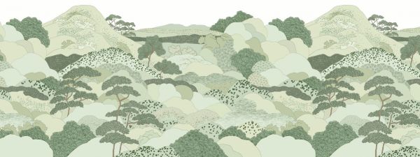 PHOTOWALL / Highlands - Green (e84676)