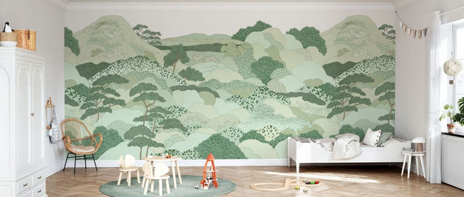 PHOTOWALL / Highlands - Green (e84676)