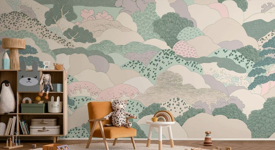 PHOTOWALL / Highlands - Pastel (e84677)